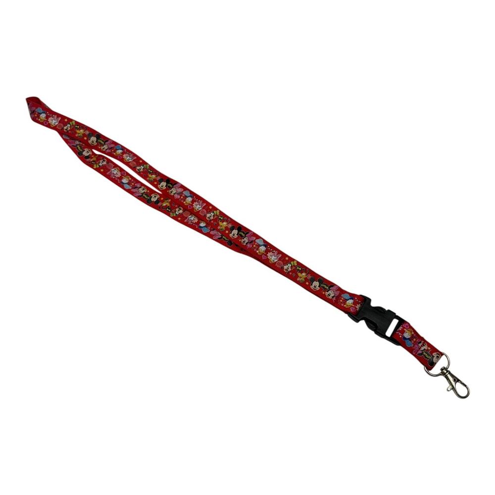 Disney Parks Character Lanyard Mickey Mouse and Friends Pin Trading